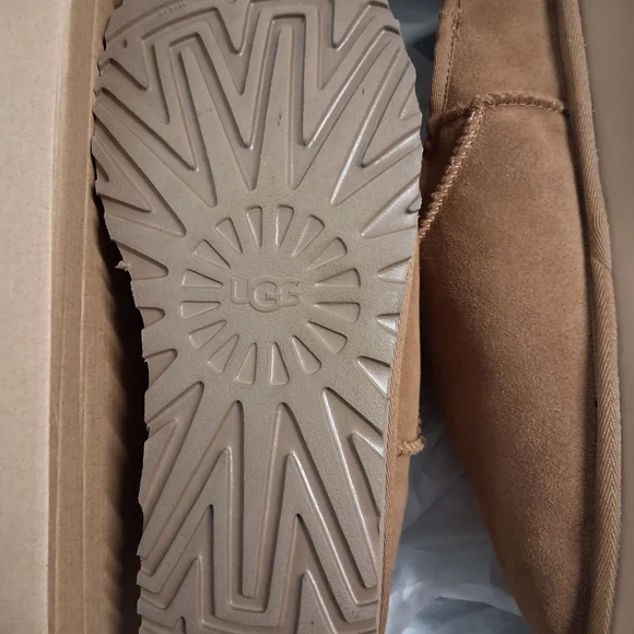 UGG Tan Suede Slippers - Picture 6 of 16